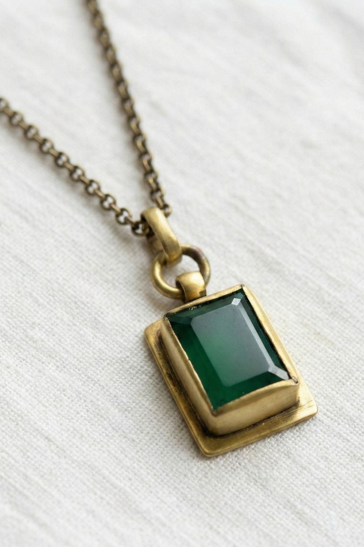 SRK - alloy pendant on chain for men