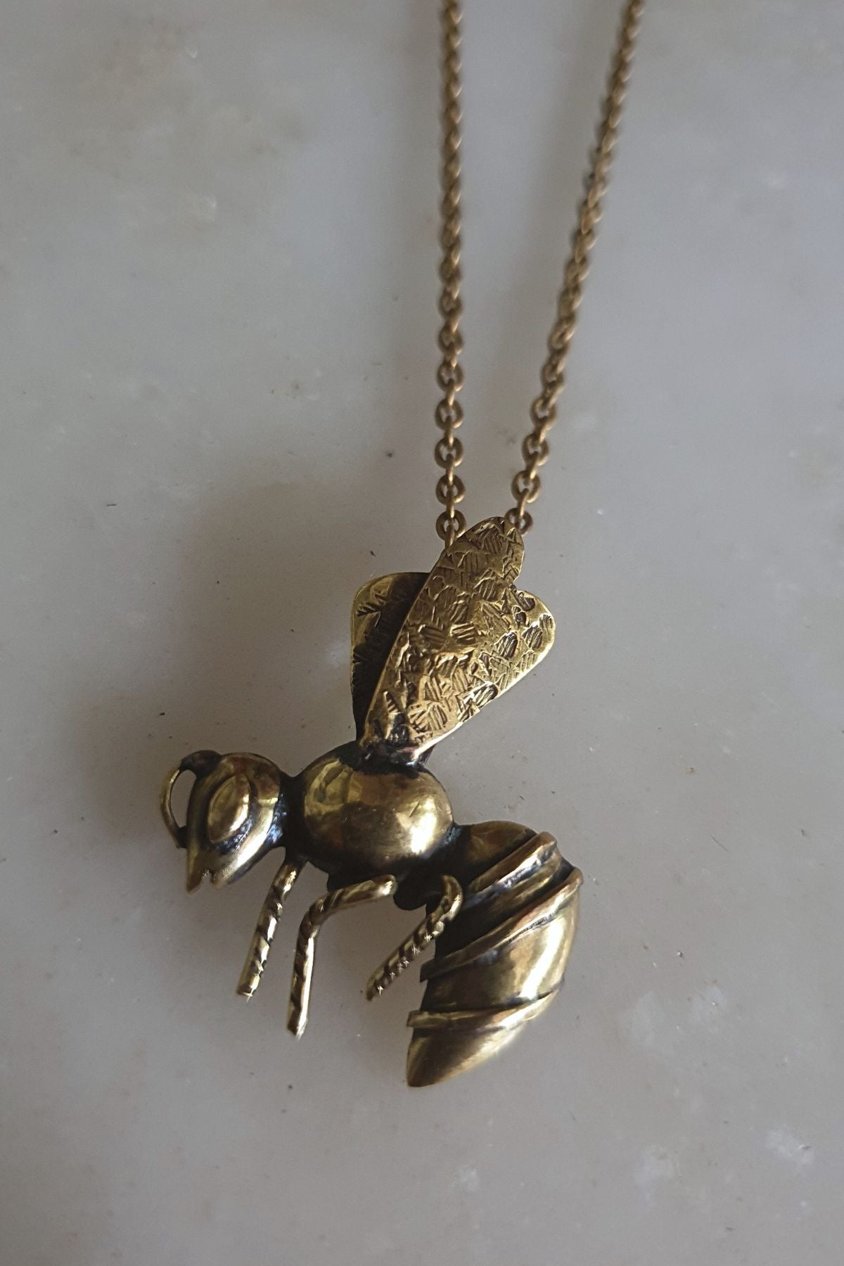 Honeybee Pendant Charm