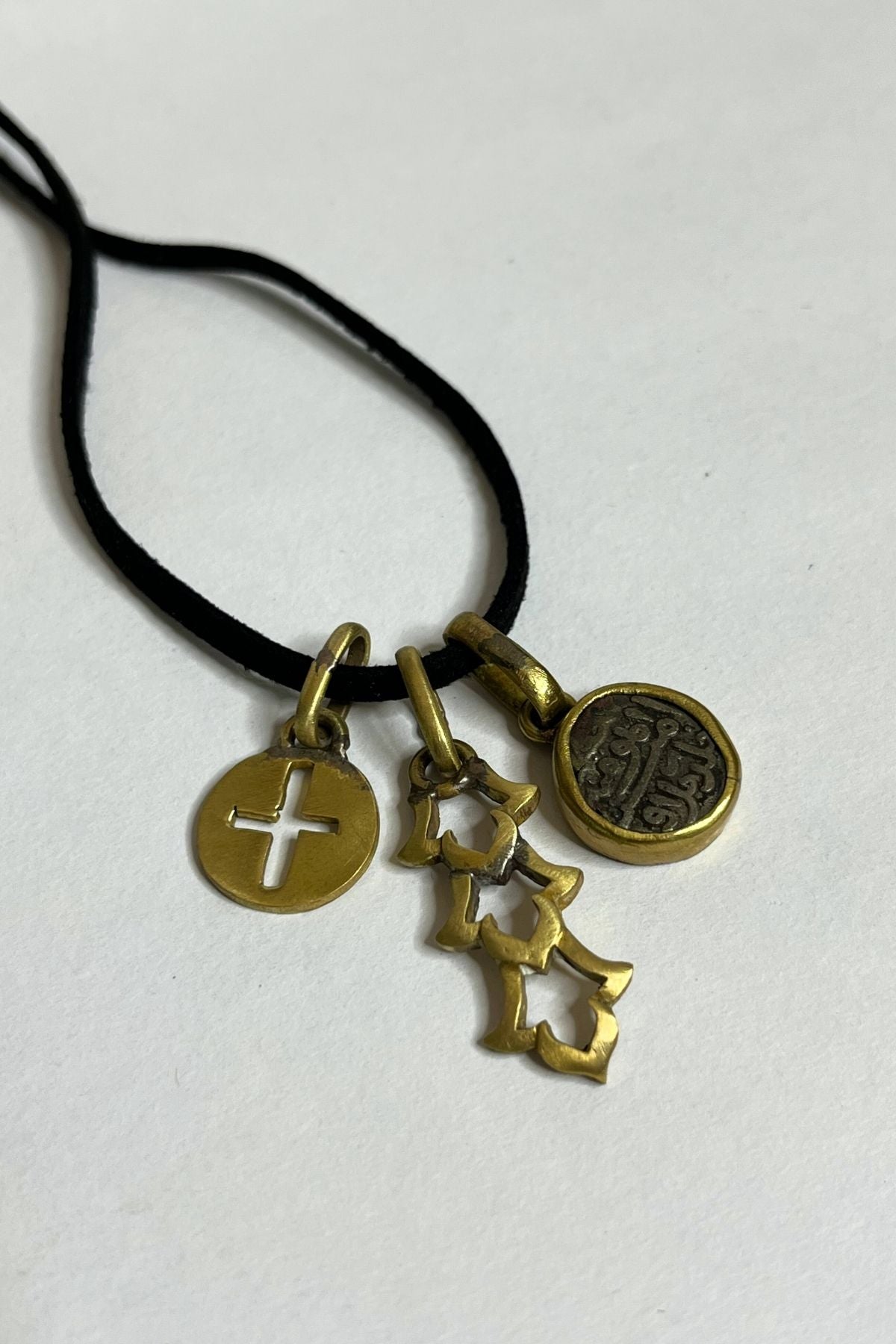 Ivar - alloy pendant on cord for men, trending fashion & style