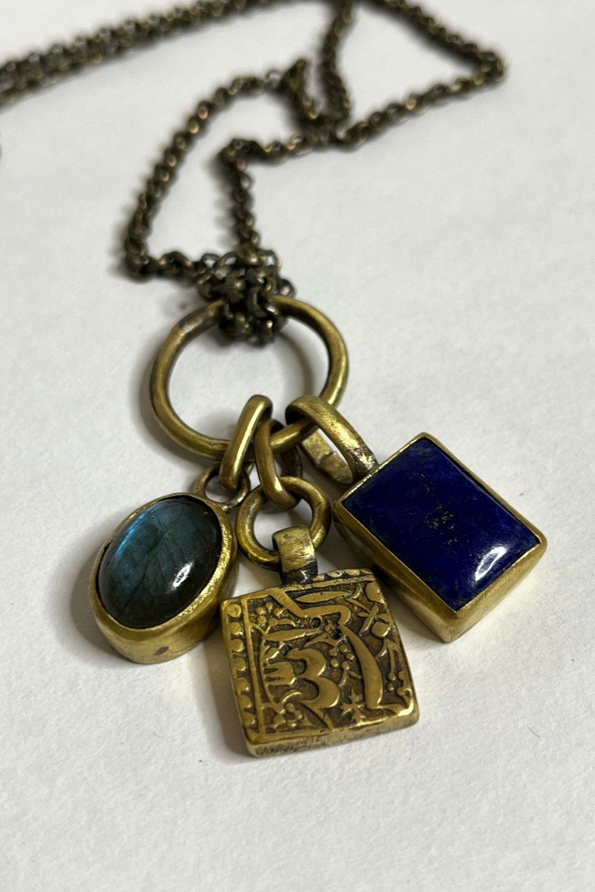 Tabriz - alloy pendant on chain for men, trending fashion & style