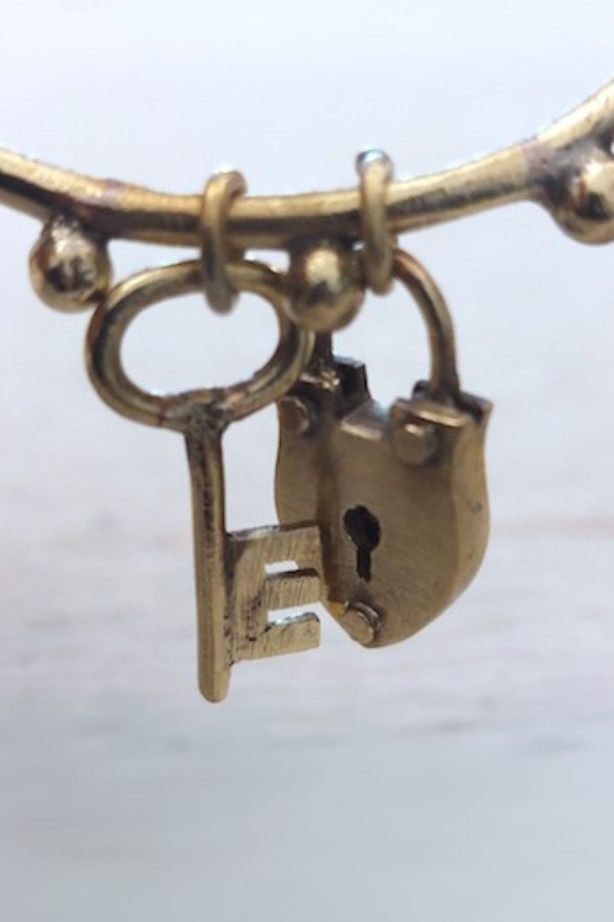 Lock & Key Bangle