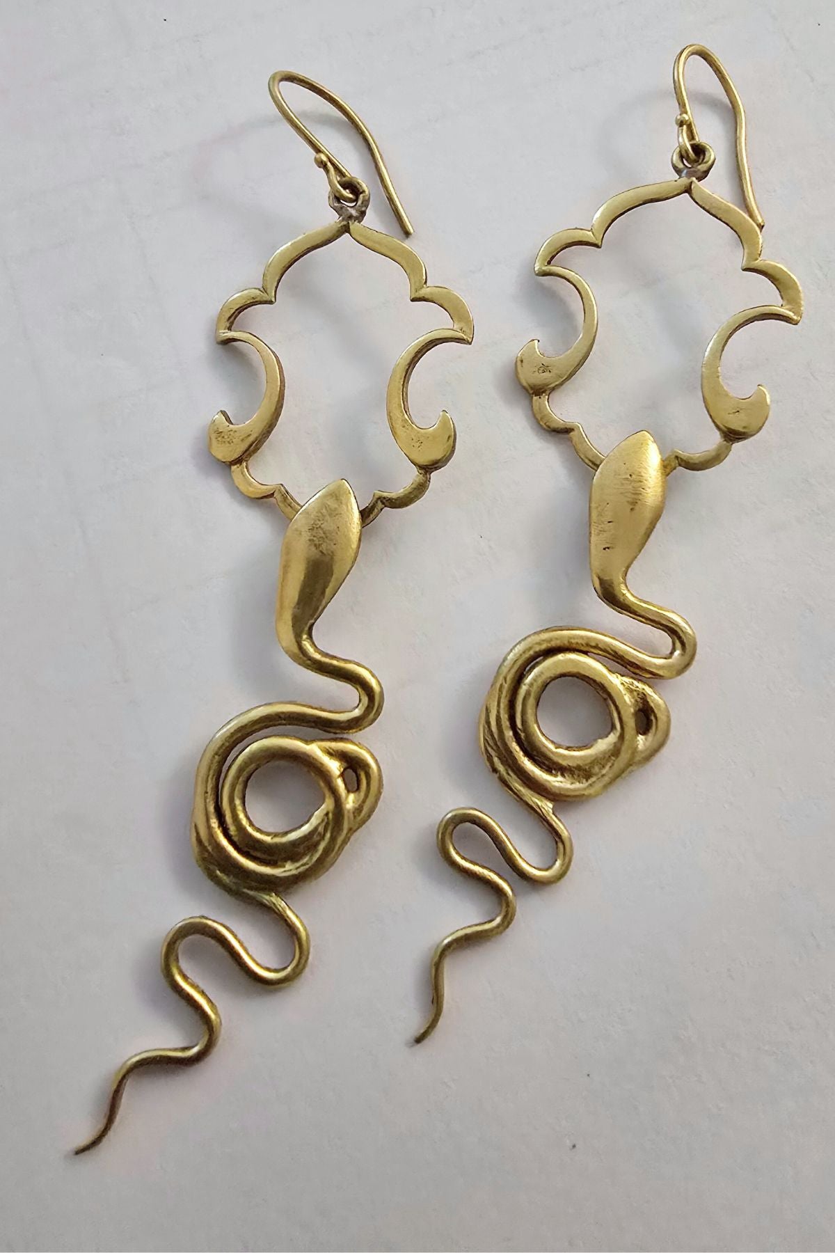 Snake earrings
