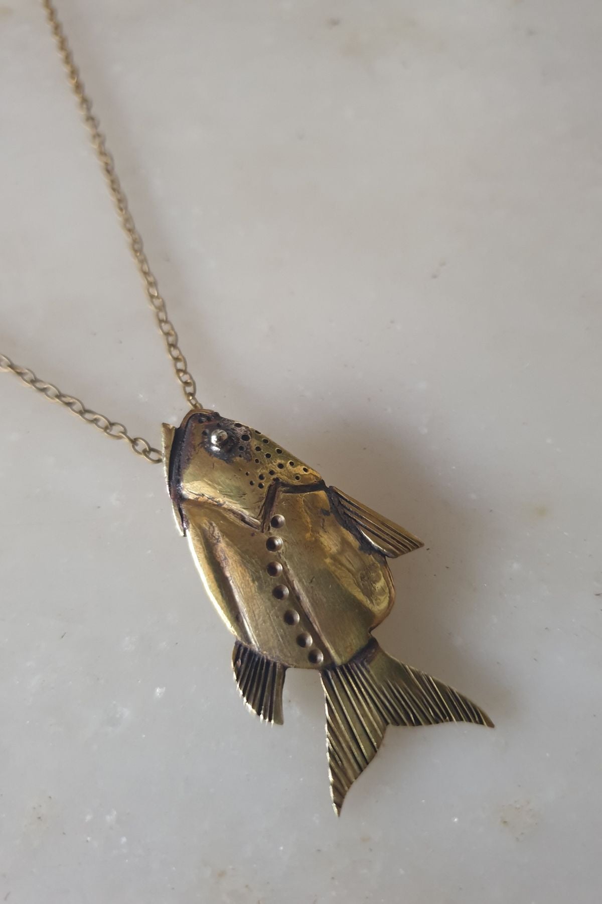 Flying Fish Pendant Charm