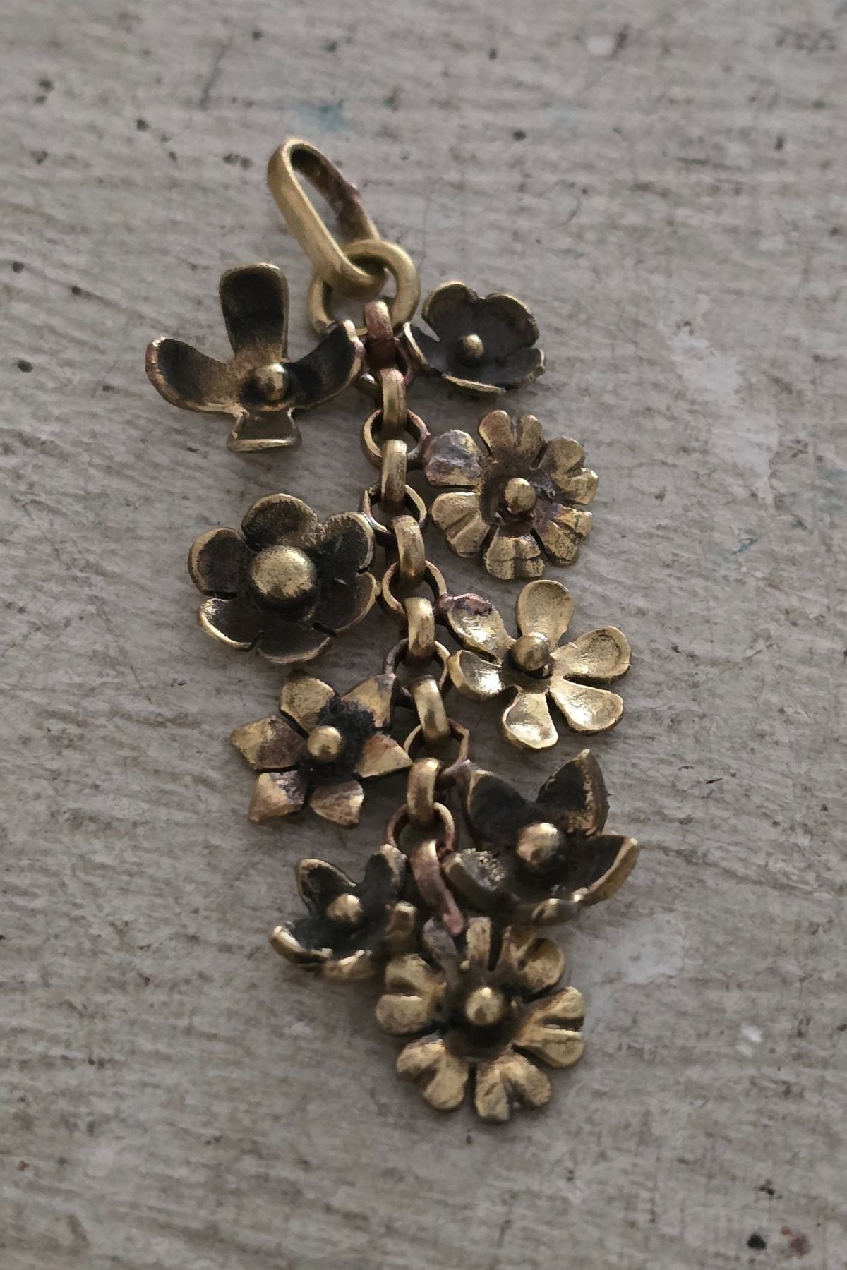 Flower-fall Pendant Charm