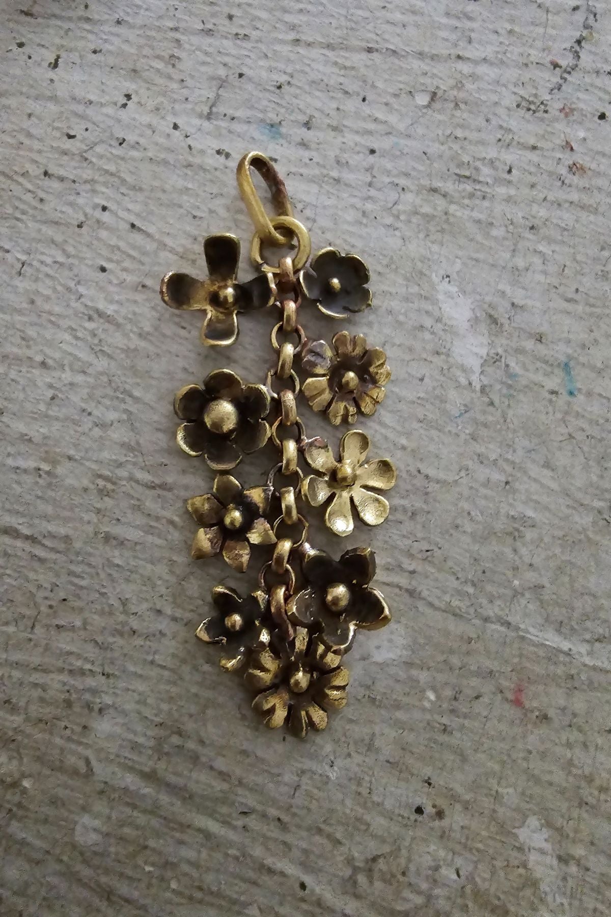 Flower-fall Pendant Charm
