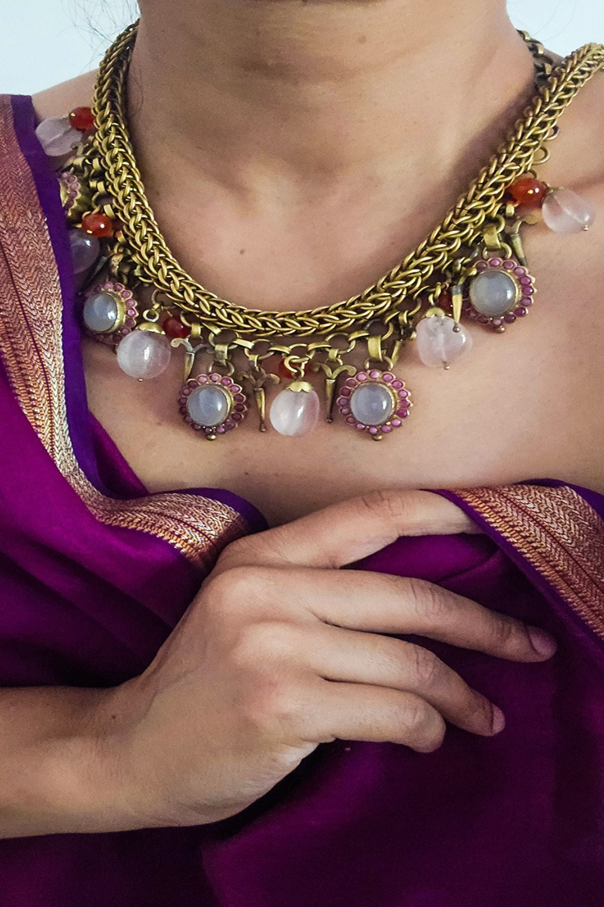 Gulabi Neckpiece