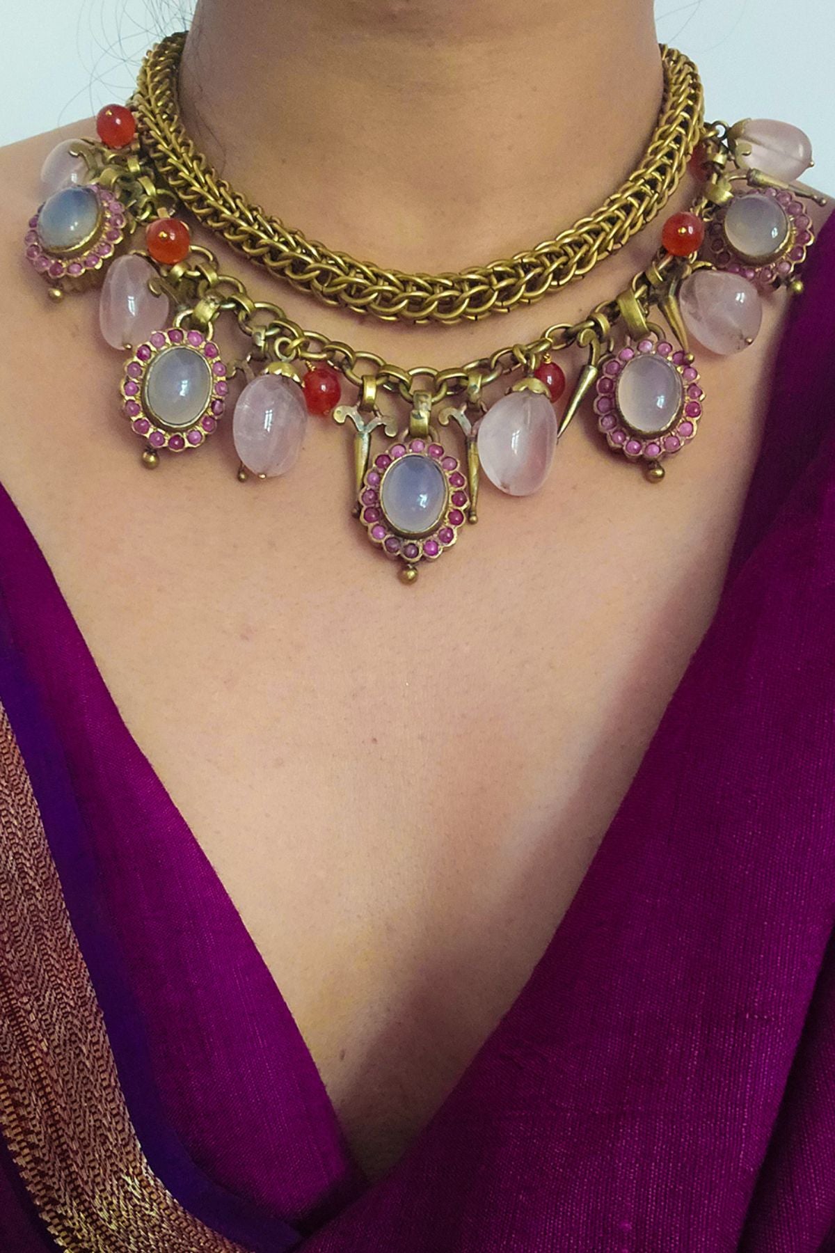 Gulabi Neckpiece