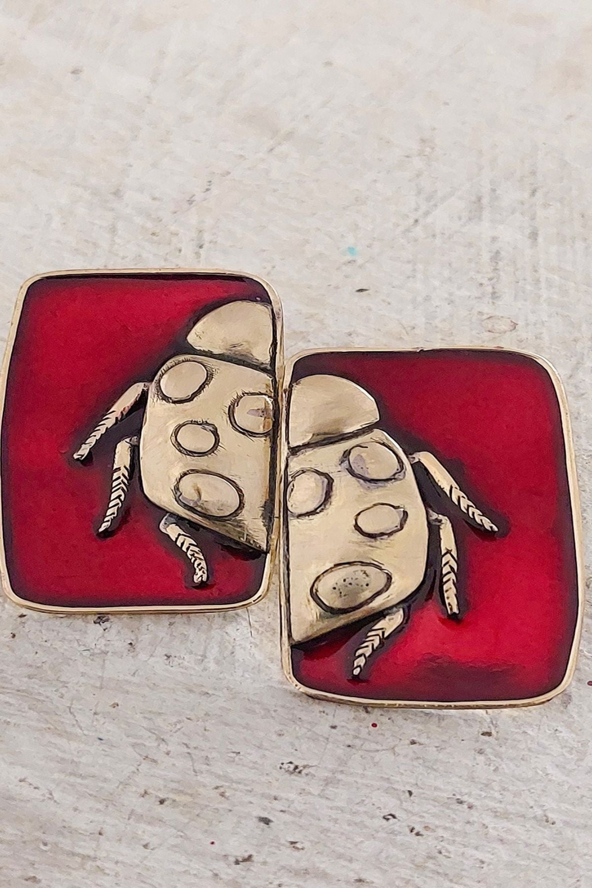 Ladybug Earrings