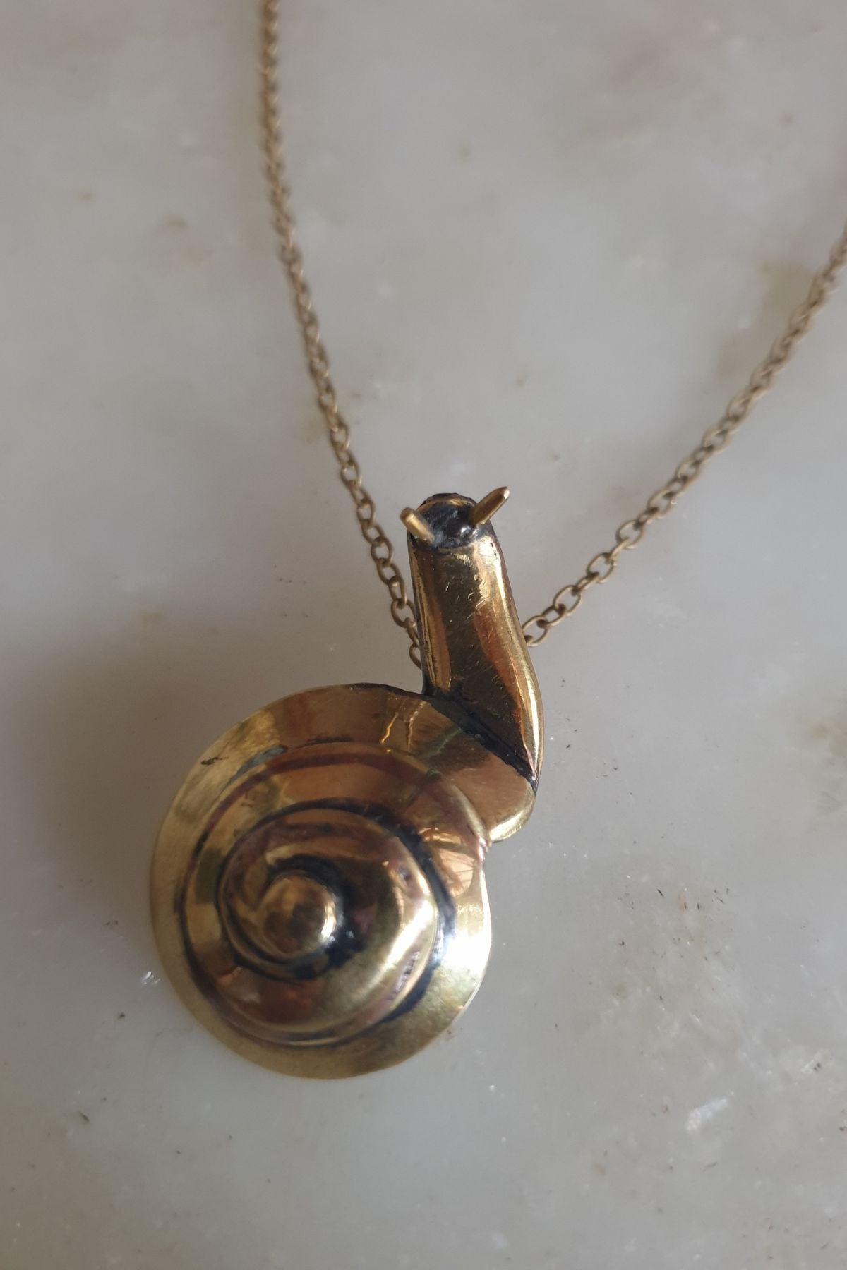 Snail Pendant Charm