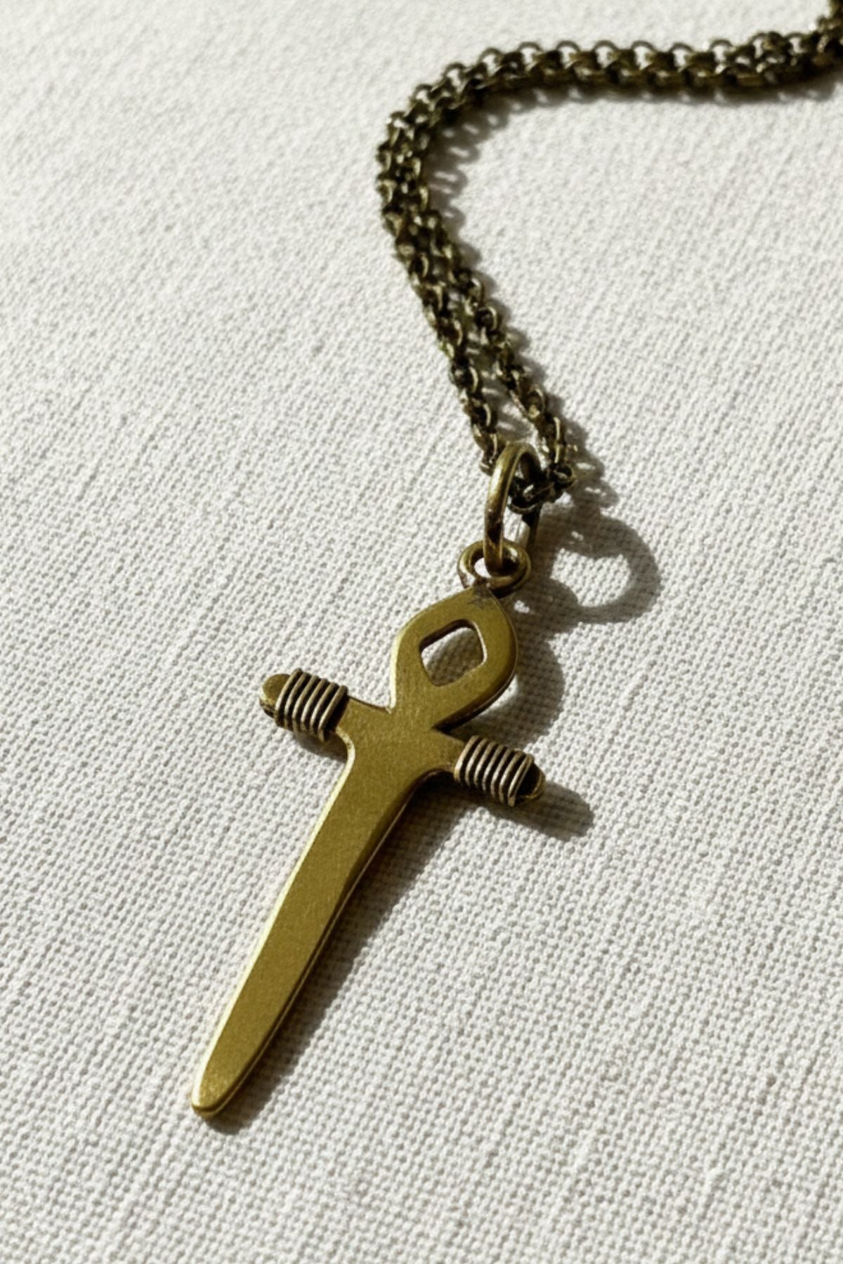 Thot - alloy pendant on chain for men