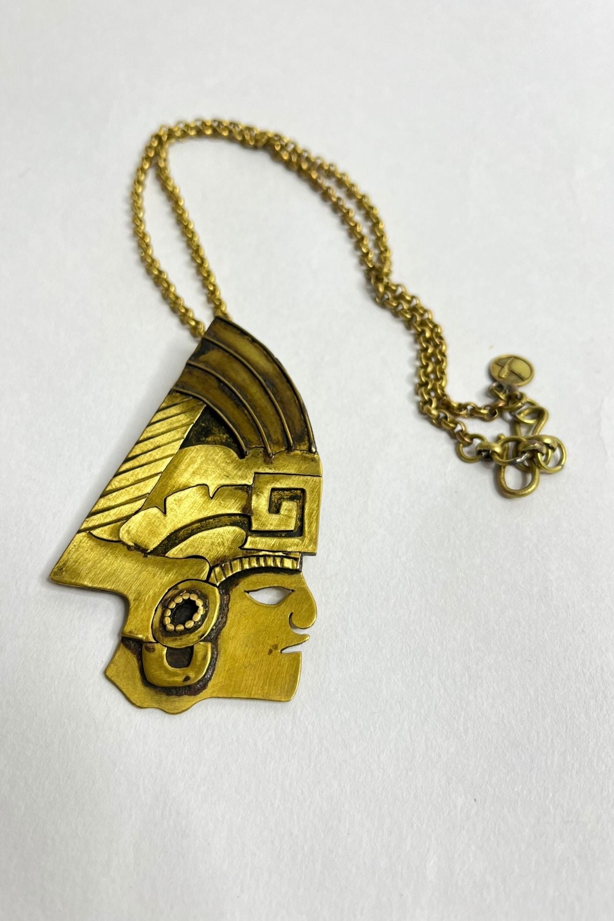 Gero - alloy pendant on chain for men, trending fashion & style