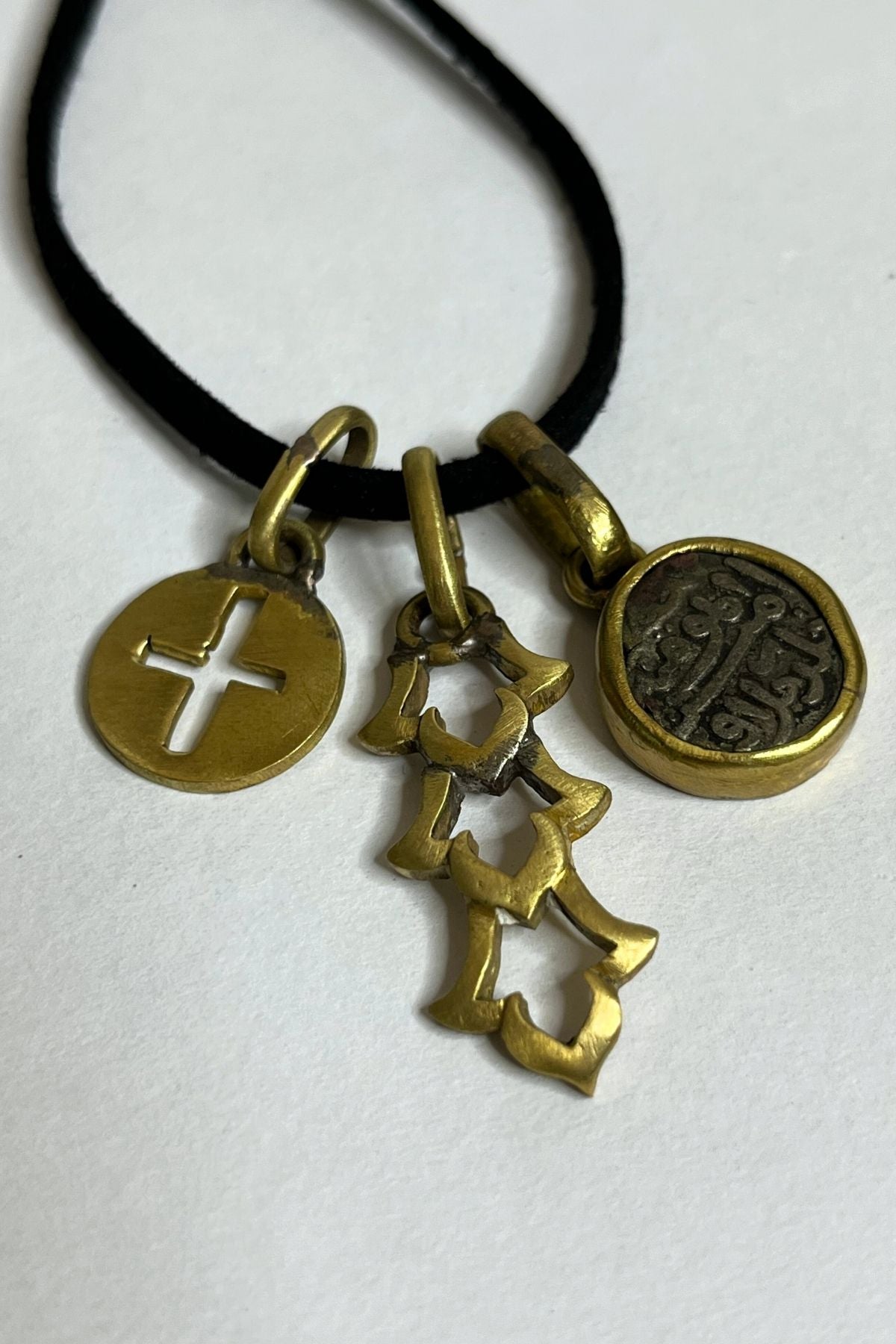 Ivar - alloy pendant on cord for men, trending fashion & style