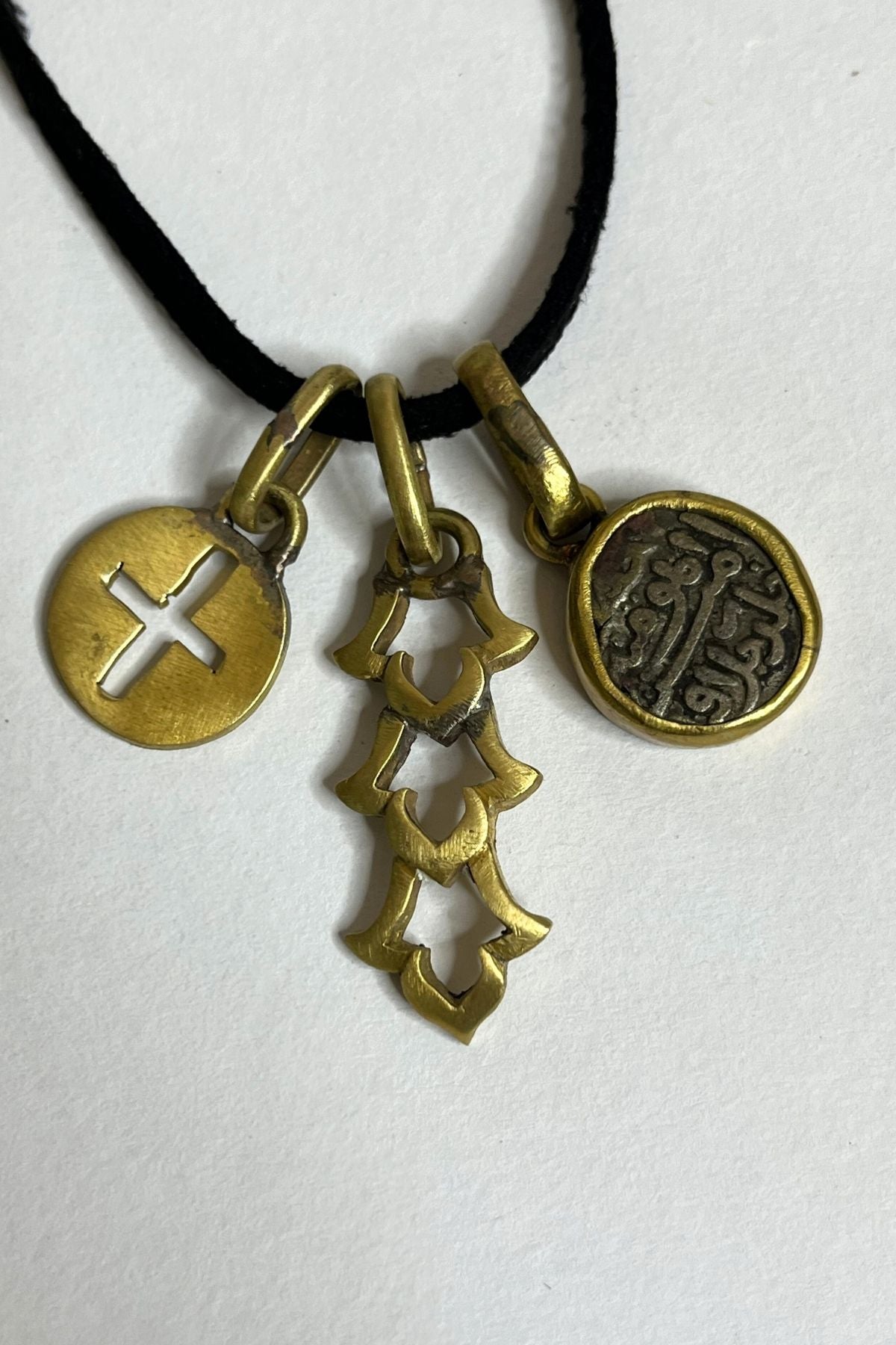 Ivar - alloy pendant on cord for men, trending fashion & style