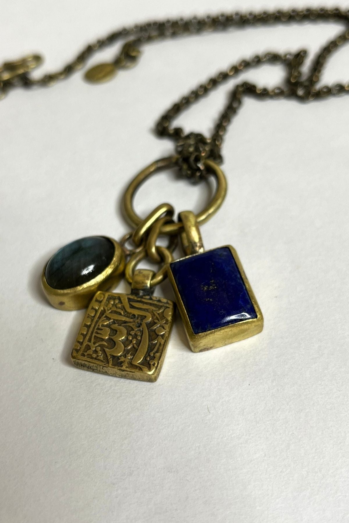 Tabriz - alloy pendant on chain for men, trending fashion & style