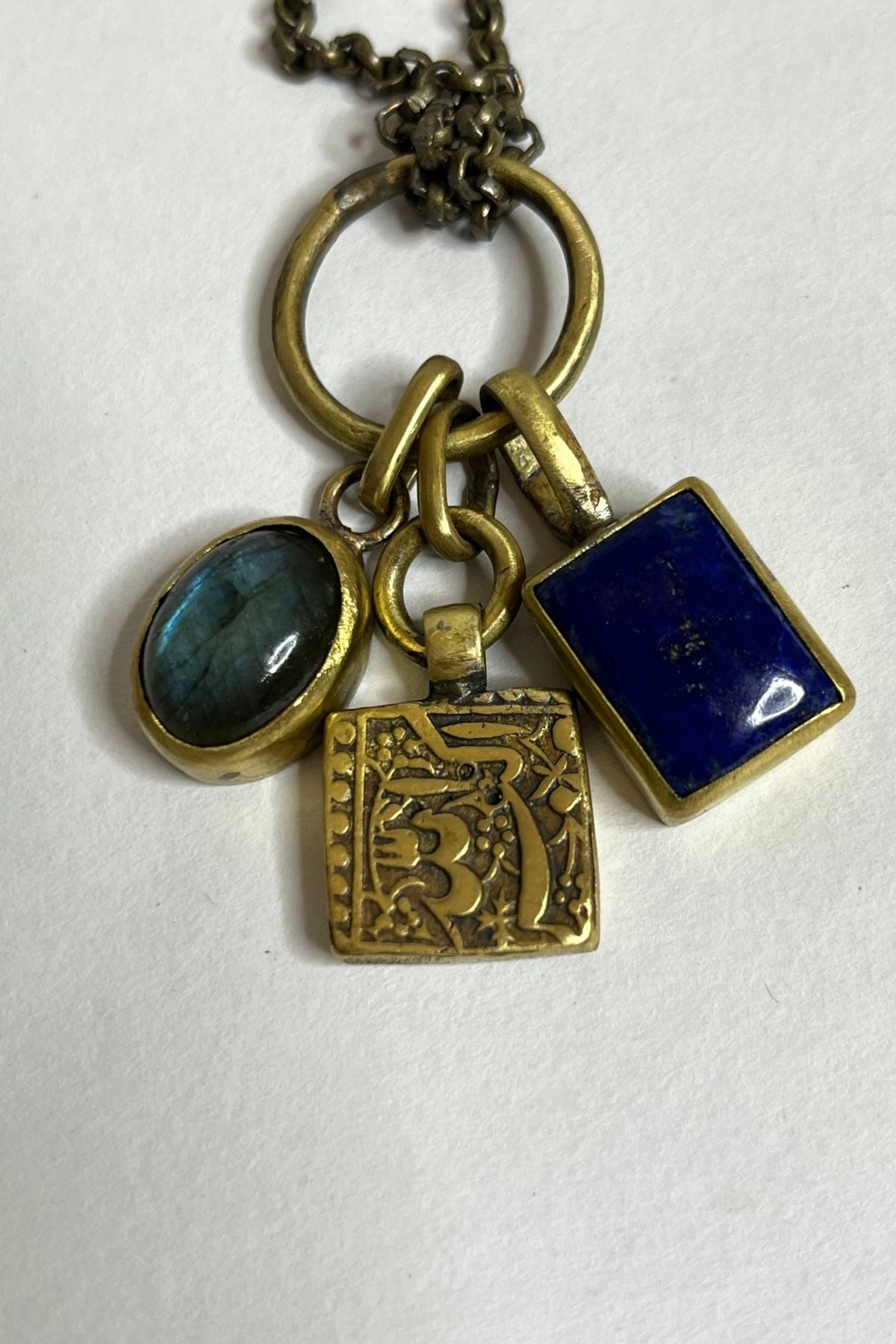 Tabriz - alloy pendant on chain for men, trending fashion & style