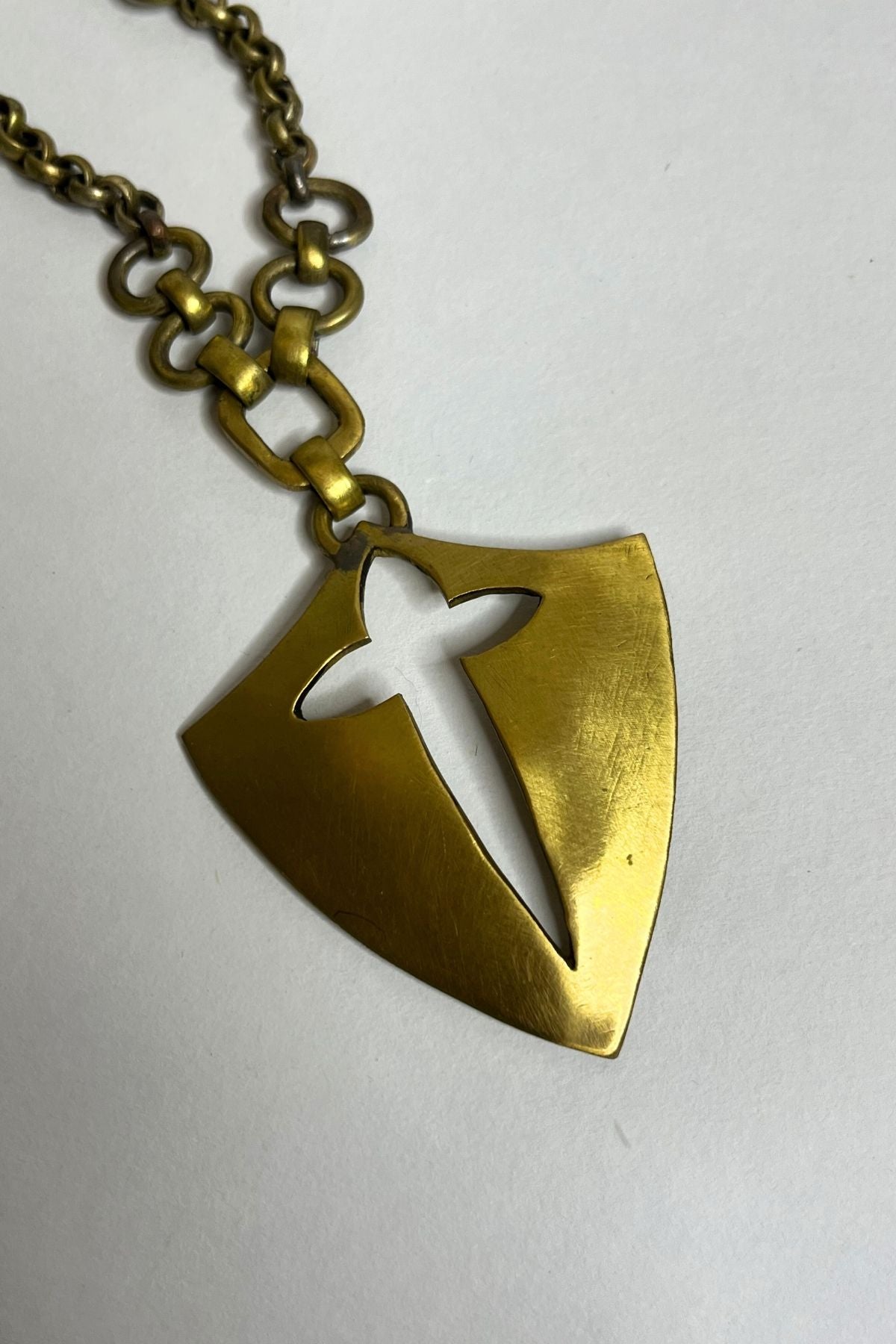 North - alloy pendant on chain for men, trending fashion & style