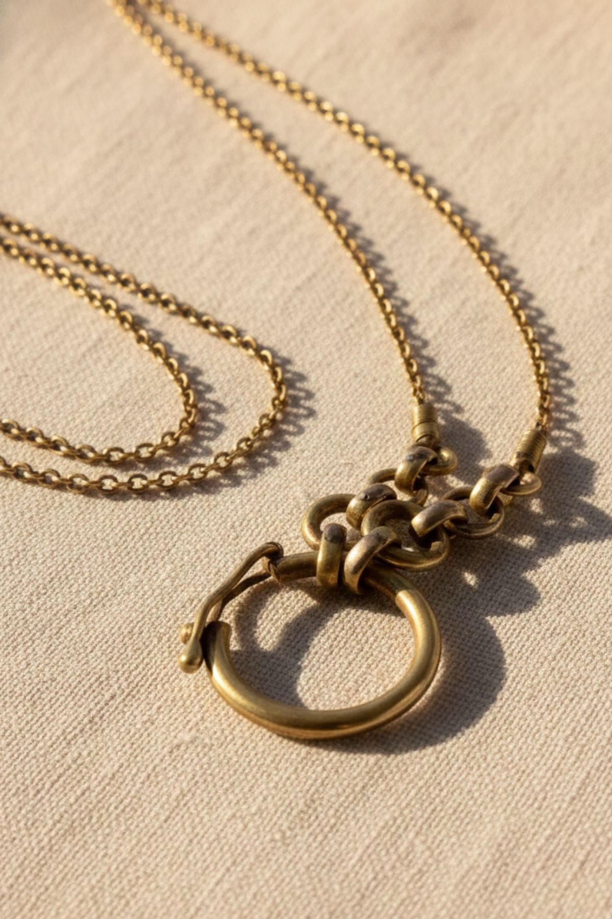 Yarn Chain with Loop